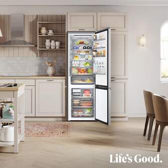 FRICOM. LG GBBW726CMB 203x70 INOX METALFRESH