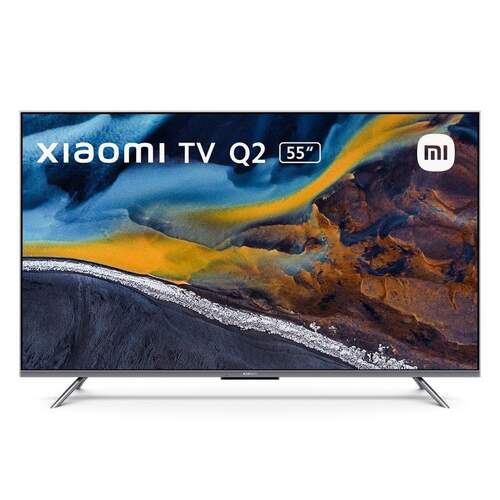 TV 55" QLED Xiaomi Q2 - 4K, Google TV, Chromecast, HDR10, Dolby Vision IQ/Atmos 30W, DTS:X,