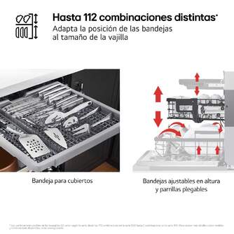 LVJ. LG DB375TXS 8P 3%%%#170;B 60CM QUADWASH INT