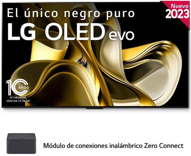 TV LG 77" 77M39LA - 4K Ultra HD, OLED Evo, Alfa9, Zero Connect