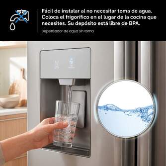 FRICOM. SAMSUNG RB34C632DSA/EF 185x60 NF INOX DISP