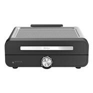 Asadora Ninja GR101EU - Grill y plancha, con tapa, 1450 W, antiadherente, contra salpicaduras