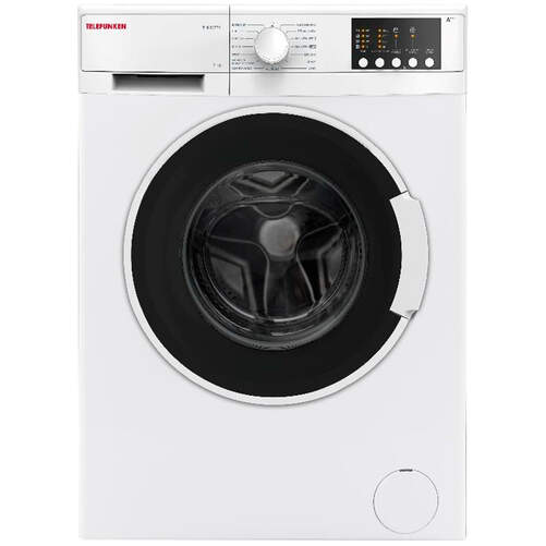 Lavadora Telefunken TLK107TY - Clase D, 7kg, 1000 RPM, 15 Progr., Media Carga, Blanco