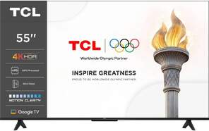 TV TCL 55" LED 55P61K - 4K Ultra HD, Google TV, Dolby Audio 20W, HDR10 y HLG