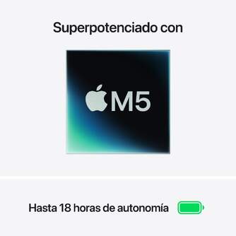 PORTATIL APPLE MACBOOK AIR M5 16/512GB 13%%%quot; SKY BL
