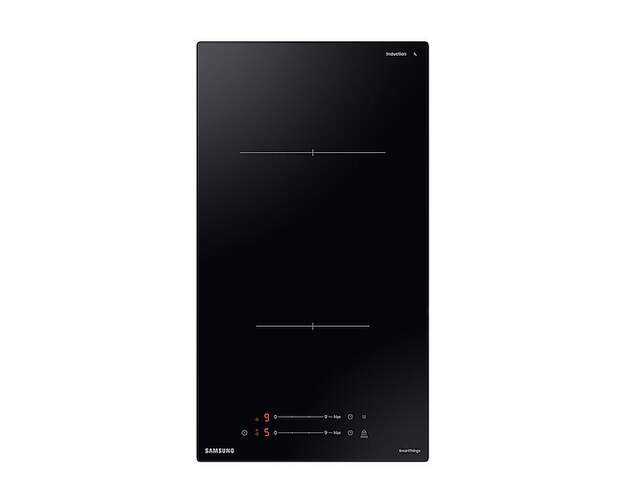 Placa Inducción Samsung NZ32BG2005FKU1 - 2 Zonas, 3300 W, SmartThings, Negro