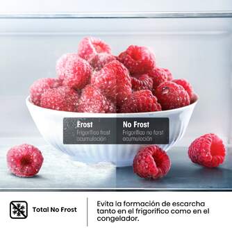 FRICOM. HISENSE RB440N4GWD 201x60 CRISTAL BLANCO