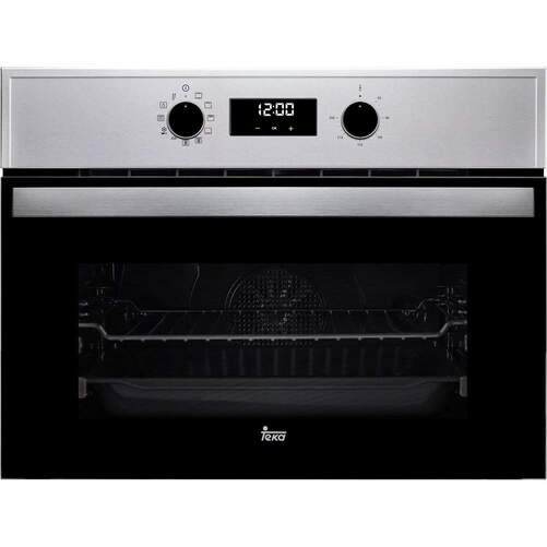 Horno compacto Teka HBC 625 P - A+, Pirolítico & Hydroclean PRO, 8 funciones, Calentamiento Rápido