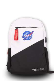 MOCHILA NASA BAG05-W BASICA BLANCA