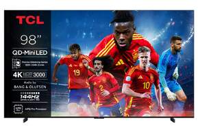 TV TCL 98" MiniLED 98C74 - 4K Ultra HD, Google TV, 60 W, 144Hz, HDR10+
