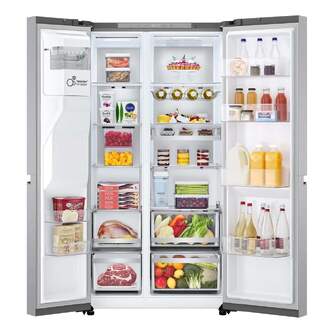 FRI. LG GSLE91MBAC 179x91 635L INOX DISP METALF