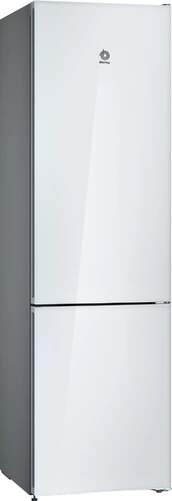 Frigorífico Balay 3KFD765BI - Clase D, 203cm, 368L, NoFrost, Cajón 0ºC, ExtraFresh, Cristal Blanco