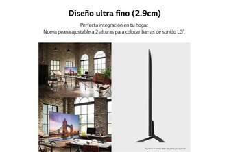 TV LG 43%%%quot; 43UR91006LA UHD STV WEB23 MAGIC SLIM