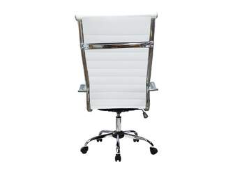 SILLA OFICINA EQUIP TAPIZADO ACANALO RESP ALTO BLA