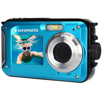 CAMARA AGFA CAMARA WP8000 BLUE SUMERGIBLE 24MP