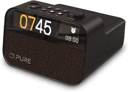 Reloj Despertador Pure Moment Change Negro - Cargador inal&aacute;mbrico, Bluetooth 5.3, Radio FM