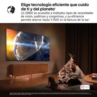 TV LG 65%%%quot; 65QNED87A6B UHD QNED EVO MINILED ALFA8