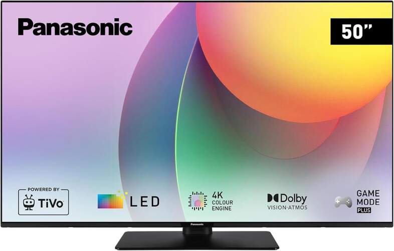 TV Panasonic 50" TB50W60AEZ - 4K Ultra HD, Smart TV TiVo, HDR10, HLG