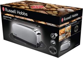 TOST. RUSSELL HOBBS 23610-56 2R LARGA INOX 1600W