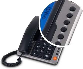 TELEFONO GONDOLA SPC 3604N M. LIBRES PANTALLA