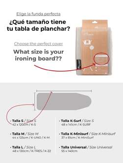 FUNDA TAB.PLANCHAR ROLSER FUR003 130X48 NAT ARENA
