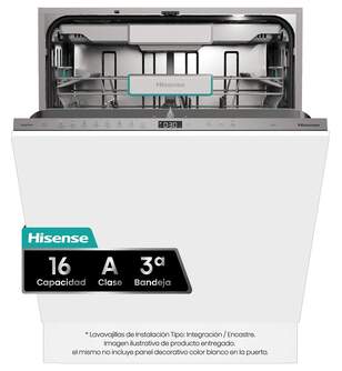 LVJ. HISENSE HV673A65 7P 38dBA DSP 3%%%#170;B INTEGR