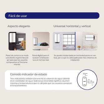 TERMO ARTICA ATD100B DIGITAL 100L CLASEB B