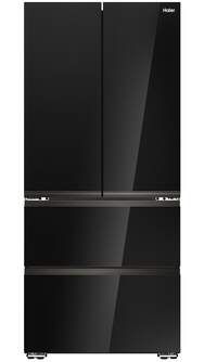 FRI. HAIER HFKR7819DNGB 190x83 4P NF CRISTAL NEGRO