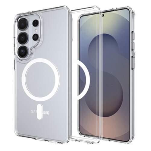 Funda JiC Armor Elite para Samsung Galaxy S26 Ultra - Transparente, compatible con MagSafe