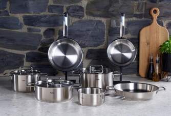 SARTEN FISSLER PURE PROFI  24CM ACERO