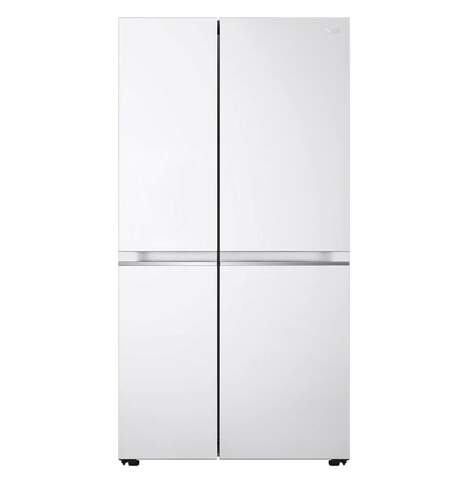 Frigorífico Americano LG GSBV70SWTM - Clase F, 179x92cm, 655L, DoorCooling, Inverter, Blanco