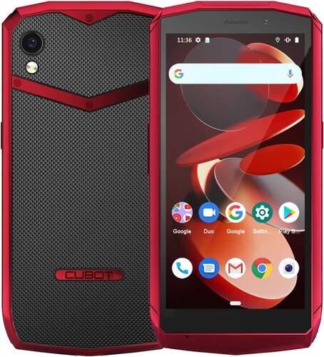 Cubot Pocket 4/64GB Rojo - 4", 16+5 Mpx, NFC, GPS, Android 11, Dual SIM, 3000mAh