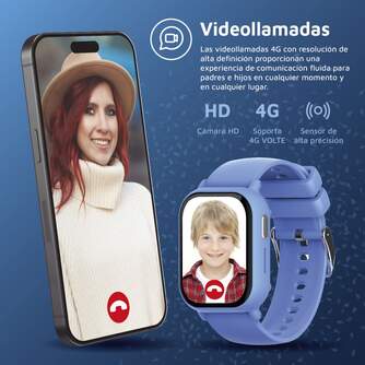 SMARTWATCH DCU LITTLEONE 4G KIDS AZUL