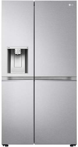 Frigorífico Americano LG GSLV91MBAD - Clase D, 635 L, DoorCooling, Dispensador, MetalFresh, 4*, Inox