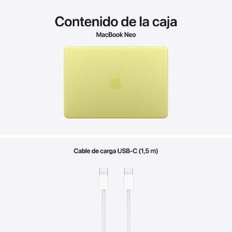 PORTATIL APPLE MACBOOK NEO A18 8/256GB 13%%%quot; CITRUS
