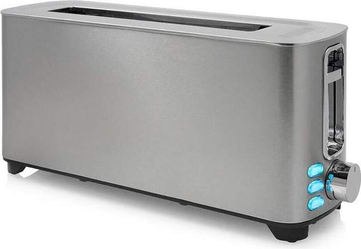 Tostadora Princess 142405 - 1 Ranura Larga, 1050 W, 2 Rebanadas, Inox