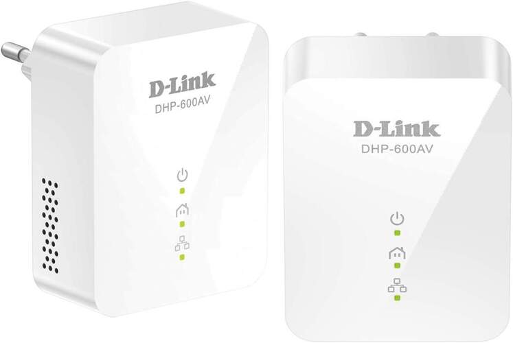 Adaptador WiFi D-Link DHP-P601AV PowerLine AV2 1000 - 1000Mbps, Cifrado datos AES 128 bits