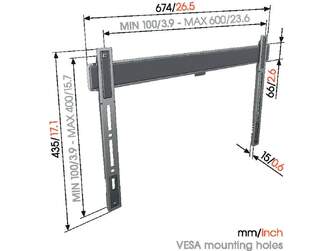 SOPORTE TV VOGELS TVM 5605 FIXED MOUNT LARGE