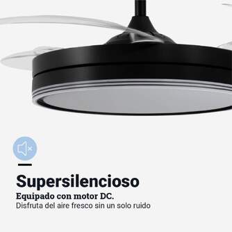 VENTILADOR TECHO U.BLUE ALTANO 7042B RETRACT DC.WI