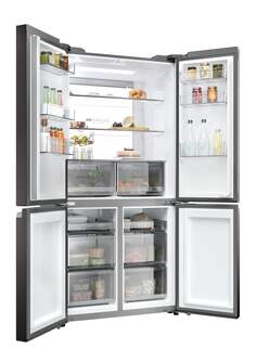 FRI. HAIER HCR79F19CNMD 191x91 4P NF DARK INOX DSP