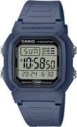 Reloj Casio Collection Digital W-800H-2AVES - Correa de resina, resistente al agua 10 bares, Azul