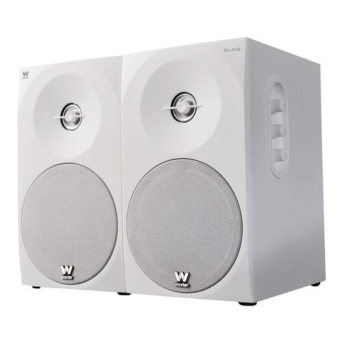 Altavoz Woxter Dynamic Line DL-410 Blanco - 2 unidades, 150 W, canales 2.0, con Woofer y Tweeter