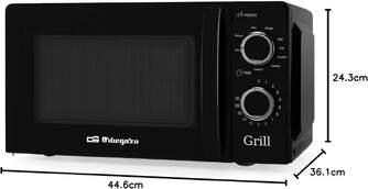 MICR. ORBEGOZO MIG2131 20L GRILL NEGRO  