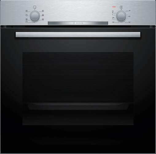Horno Multifunci&oacute;n Bosch HBA510BR3 - Integrable, 71 L, Clase A, Inox, Negro