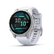 Smartwatch Garmin Fenix 8 Blanco - Pantalla AMOLED de 1,3", 10 d&iacute;as de autonom&iacute;a, Mapas integrados