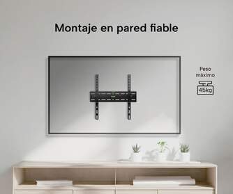 SOPORTE TV INC GENIUM GSPIN75 45KG 32-75