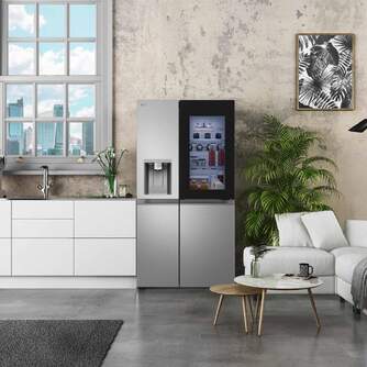 FRI. LG GSXE81PYBD 179x91 INSTAVIEW DISP INOX