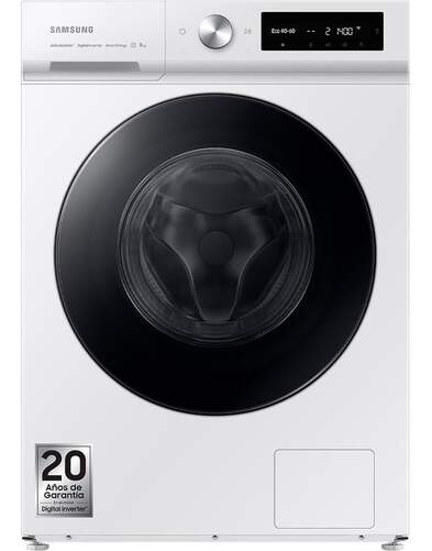 Samsung WW11BB744DGWS3 Lavadora 11kg Clase A - AutoDosificador, 1400r, Vapor, WiFi, EcoBubble