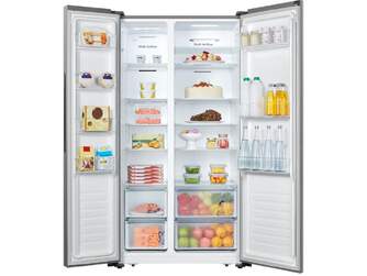 FRI. HISENSE RS677N4ACC 179x91x65 2P NF INOX