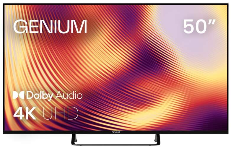 TV Genium 50"  GTV50UHD - 4K UHD, WebOs, Smart TV, HDR 10, Dolby Digital +, ThinQ/AirPlay